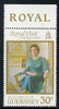 Guernsey 1989 Royal Visit (Portrait of Queen Elizabeth II by June Mendoza) unmounted mint, SG 462
