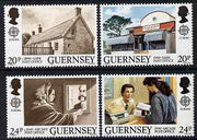 Guernsey 1990 Europa - Post Office Buildings set of 4 unmounted mint, SG 486-89