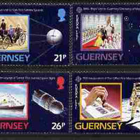 Guernsey 1991 Europa - Space set of 4 unmounted mint, SG 520-523