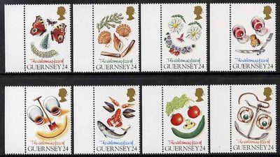 Guernsey 1995 The Welcoming Face of Guernsey set of 8 unmounted mint, SG 663-70