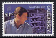 Guernsey 1995 Royal Visit £1.50 (Prince Charles) unmounted mint, SG 680