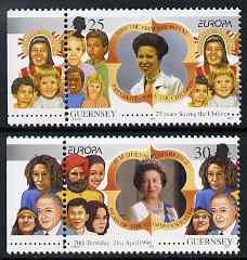 Guernsey 1996 Europa - Famous Women set of 2 unmounted mint, SG 694-95