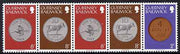 Guernsey 1979-83 Booklet pane of 5 (2p, 2 x 6p, 2 x 8p) from Coins def set unmounted mint, SG 179a