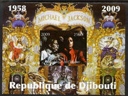 Djibouti 2009 Michael Jackson imperf m/sheet unmounted mint. Note this item is privately produced and is offered purely on its thematic appeal