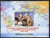 Chad 2009 World Personalities - Mahatma Gandhi perf s/sheet unmounted mint. Note this item is privately produced and is offered purely on its thematic appeal
