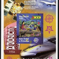 St Thomas & Prince Islands 2006 50th Anniversary of First Europa Stamp imperf souvenir sheet #1 Painting of Picnic unmounted mint. Note this item is privately produced and is offered purely on its thematic appeal