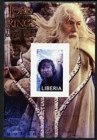 Liberia 2003 Lord of the Rings #3 imperf s/sheet unmounted mint