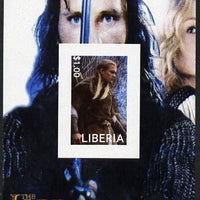 Liberia 2003 Lord of the Rings #4 imperf s/sheet unmounted mint