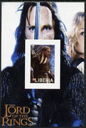 Liberia 2003 Lord of the Rings #4 imperf s/sheet unmounted mint