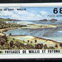 Wallis & Futuna 1976 Landscapes 68f (Gahi Bay) imperf proof from limited printing unmounted mint, SG 252*