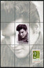 Turkmenistan 1999 Elvis Presley perf souvenir sheet unmounted mint