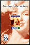 Somaliland 1999 Great People of the 20th Century - Marilyn Monroe imperf souvenir sheet unmounted mint. Note this item is privately produced and is offered purely on its thematic appeal