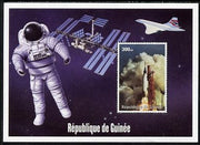 Guinea - Conakry 2004 (?) Space Exploration #1 perf souvenir sheet unmounted mint. Note this item is privately produced and is offered purely on its thematic appeal