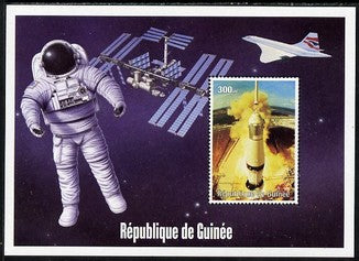 Guinea - Conakry 2004 (?) Space Exploration #3 perf souvenir sheet unmounted mint. Note this item is privately produced and is offered purely on its thematic appeal