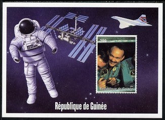 Guinea - Conakry 2004 (?) Space Exploration #4 perf souvenir sheet unmounted mint. Note this item is privately produced and is offered purely on its thematic appeal