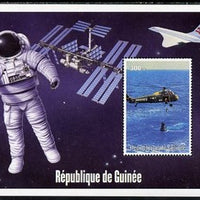 Guinea - Conakry 2004 (?) Space Exploration #7 perf souvenir sheet unmounted mint. Note this item is privately produced and is offered purely on its thematic appeal