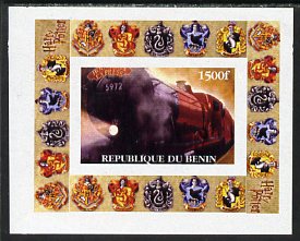 Benin 2001 Harry Potter #1 individual imperf deluxe sheet unmounted mint