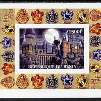 Benin 2001 Harry Potter #2 individual imperf deluxe sheet unmounted mint
