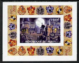 Benin 2001 Harry Potter #2 individual imperf deluxe sheet unmounted mint