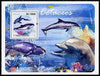 St Thomas & Prince Islands 2009 Whales & Dolphins perf s/sheet unmounted mint