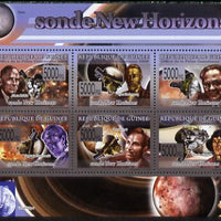 Guinea - Conakry 2009 New Space Probes perf sheetlet containing 6 values unmounted mint