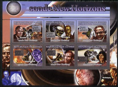 Guinea - Conakry 2009 New Space Probes perf sheetlet containing 6 values unmounted mint