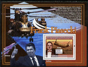 Guinea - Conakry 2009 Death of Frank Piasecki perf s/sheet unmounted mint
