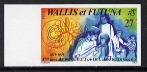 Wallis & Futuna 1981 BCG Inoculations) imperf proof from limited printing unmounted mint, SG 376*