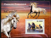 St Thomas & Prince Islands 2010 Camargue Horses perf s/sheet unmounted mint