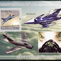 Mozambique 2009 History of Transport - Aviation #05 perf s/sheet unmounted mint