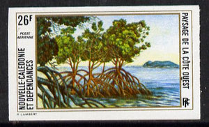 New Caledonia 1974 West Coast Landscapes 26f imperf proof from limited printing unmounted mint, SG 536*