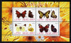Malawi 2010 Butterflies #3 perf sheetlet containing 4 values unmounted mint