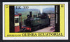 Equatorial Guinea 1977 Locomotives imperf souvenir sheet (300ek value) unmounted mint