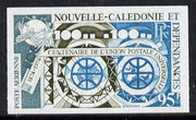New Caledonia 1974 UPU (Telecommunications) imperf colour trial proof (SG 544) several different colour combinations available but price is for ONE unmounted mint