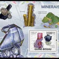 Guinea - Bissau 2009 Minerals perf s/sheet unmounted mint Michel BL 684