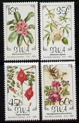 South West Africa 1990 Flora set of 4 unmounted mint, SG 534-37