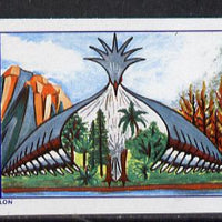 New Caledonia 1974 Nature Conservation imperf proof from limited printing unmounted mint, SG 538*