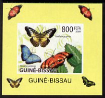 Guinea - Bissau 2009 Butterflies individual imperf deluxe sheet #1 unmounted mint. Note this item is privately produced and is offered purely on its thematic appeal,,,,,,,,,,,,,,,,,,,,,,,,,,,,,,,,,,,,,,,,,,,,,,,,,,,,,,,,,,,,,,,,,,……Details Below