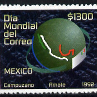 Mexico 1992 World Post Day unmounted mint, SG 2095