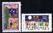 Mexico 1992 Christmas perf set of 2 unmounted mint, SG 2102-03