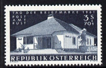 Austria 1961 Stamp Day - Rust Post Office - unmounted mint, SG 1378