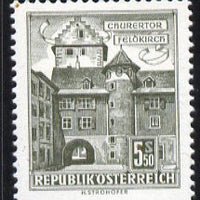 Austria 1957-70 Chur Gate, Feldkirch 5s 50 from Buildings def set unmounted mint, SG 1318