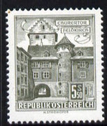 Austria 1957-70 Chur Gate, Feldkirch 5s 50 from Buildings def set unmounted mint, SG 1318