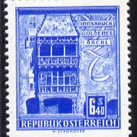 Austria 1957-70 Golden Roof, Innsbruck 6s 40 from Buildings def set unmounted mint, SG 1320