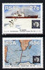 South Africa 1991 Antarctic Treaty set of 2 unmounted mint SG 740-1