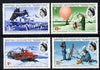 British Antarctic Territory 1969 25th Anniversary of Continuous Scientific Work set of 4 very lightly mounted mint, SG 20-23