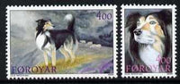 Faroe Islands 1994 Sheepdogs set of 2 unmounted mint, SG 258-59