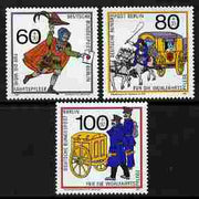 Germany - West Berlin 1989 Humanitarian Relief set of 3 unmounted mint, SG B831-33