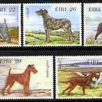 Ireland 1983 Irish Dogs set of 5 unmounted mint, SG 558-62