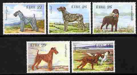 Ireland 1983 Irish Dogs set of 5 unmounted mint, SG 558-62